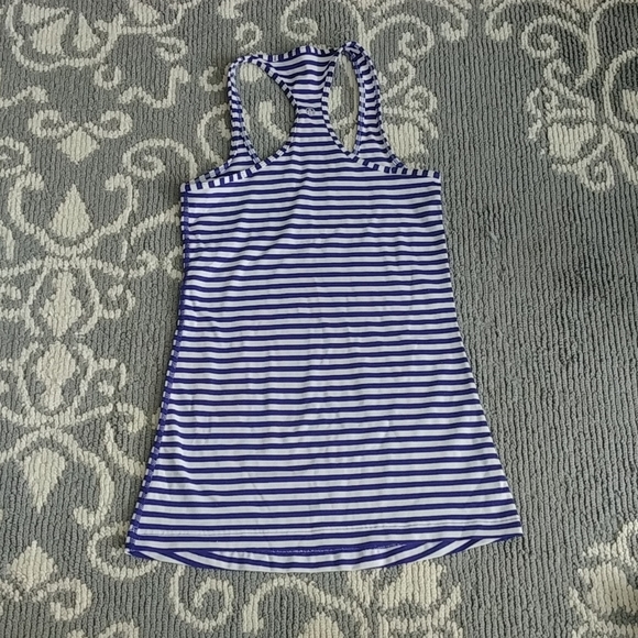 🤸 Lululemon free w purchase over $20 Striped Racerback Tank XS - Picture 2 of 3